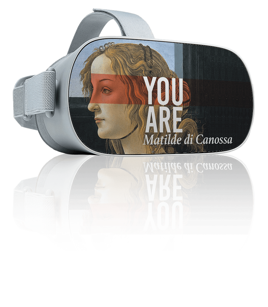 Visore di realtà virtuale You Are Matilde di Canossa