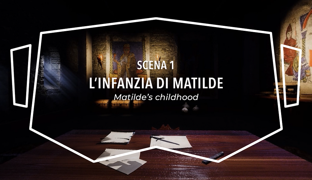 l'infanzia di matilde di canossa